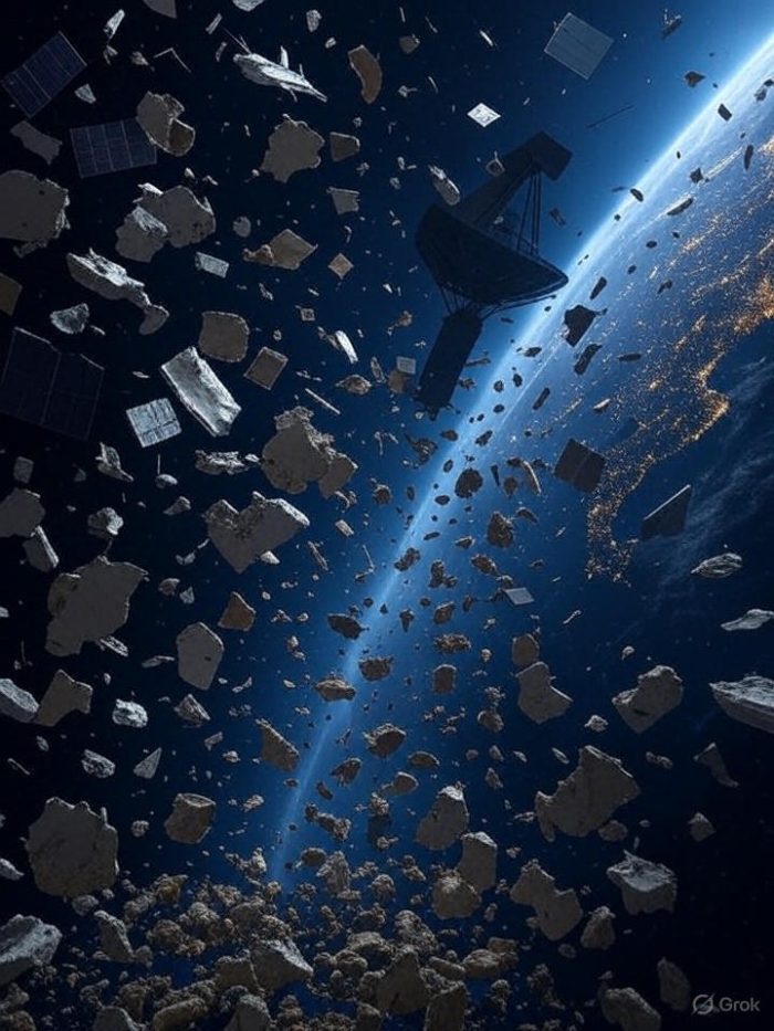 Müllproblem im All: Wenn der Weltraum zur Müllkippe wird